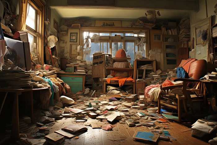 生活凌乱不堪 生活凌乱不堪的成语