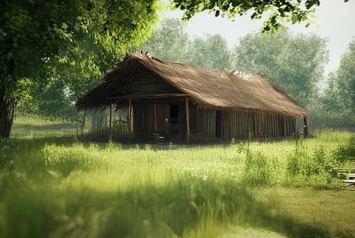 生活场景描写草房子；生活场景描写草房子的作文