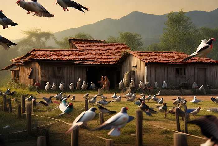 农村养鸽子的真实生活、农村养鸽子的真实生活图片