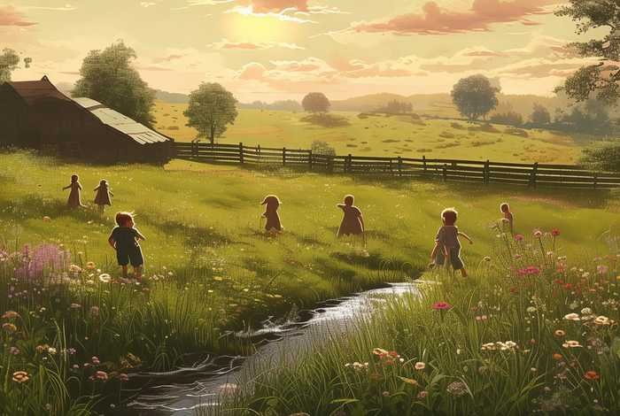 描写儿童生活的诗 描写乡村生活的诗句