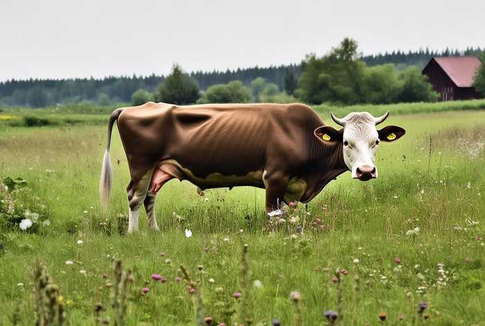 奶牛生活在哪里简笔画 奶牛生活在哪里吃什么