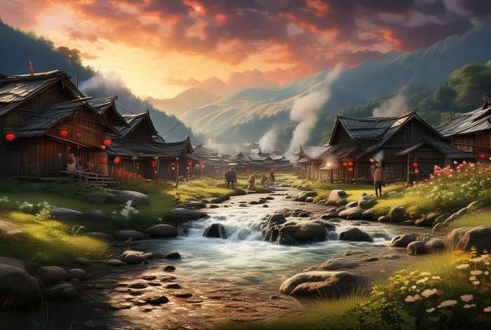 世外桃源生活有多美好 - 世外桃源生活有多美好下一句