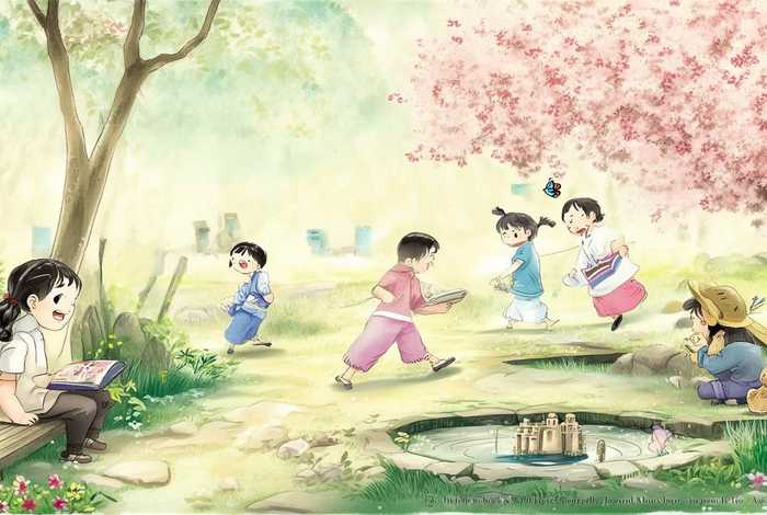 描写儿童生活的诗歌配上插图（描写儿童生活的古诗配插图）