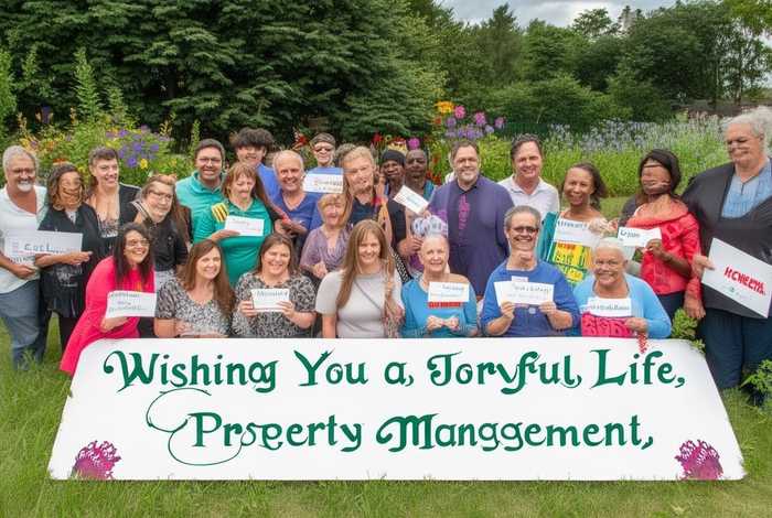 生活愉快的祝福语物业（生活愉快的祝福语物业的句子）