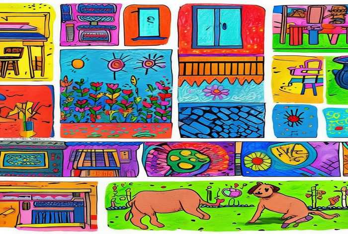 生活创意图案画、生活创意图案画怎么画