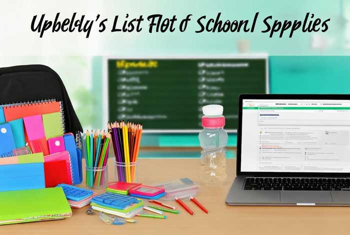 上学生活用品必买清单（上学生活用品必买清单怎么写）