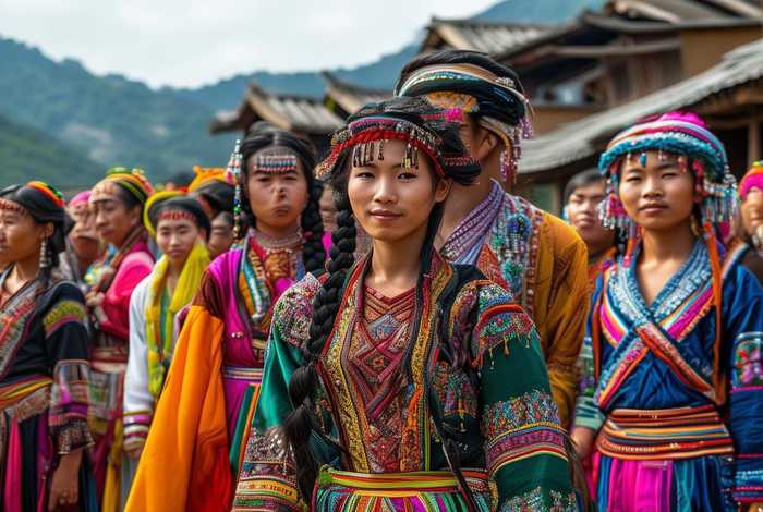 少数民族的生活习惯和服饰 - 少数民族服饰和生活风俗