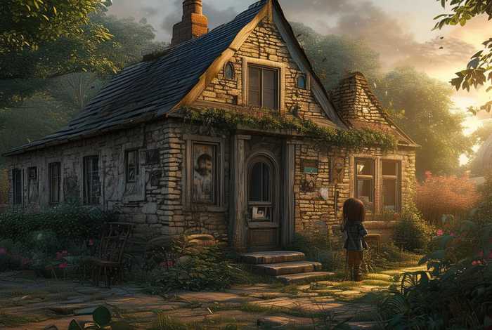 梦见小时候生活的老房子，总是梦见自己小时候生活的老房子