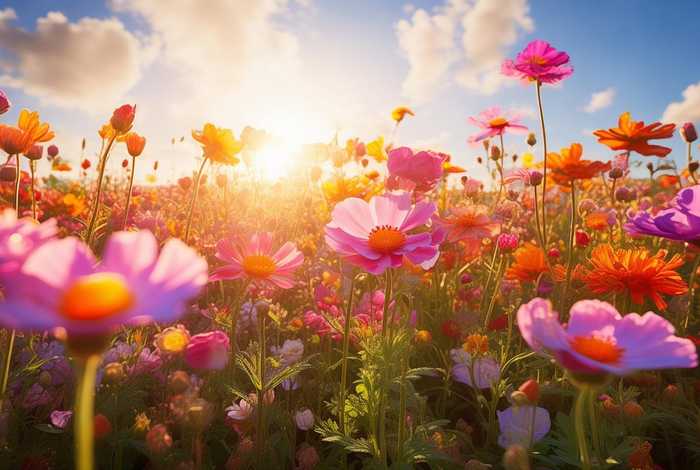 生活就像花儿一样美丽的绽放（生活就像花儿一样美丽的绽放什么意思）