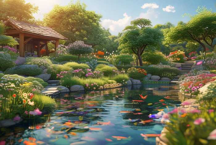 生活花园设计、生活花园设计图片