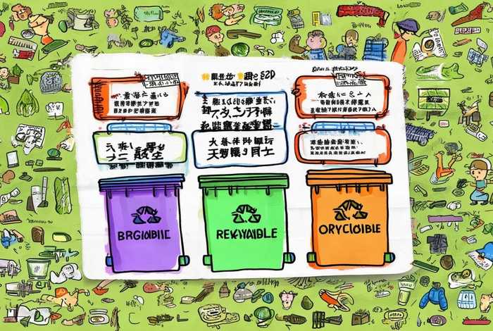 生活垃圾分类手抄报 - 生活垃圾分类手抄报A3