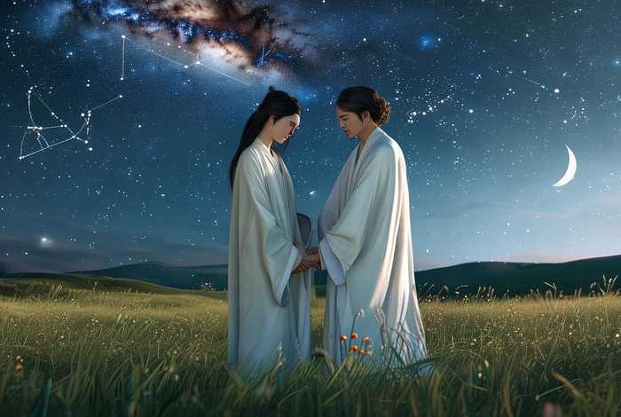 牛郎织女婚后幸福生活连环画 - 牛郎织女婚后幸福生活连环画简单