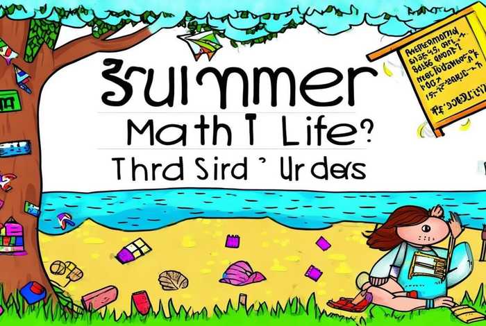 三年级数学暑假生活手抄报（三年级数学暑假生活手抄报怎么画）