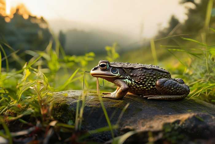 农村蟾蜍生活习性，野生蟾蜍的生活习性