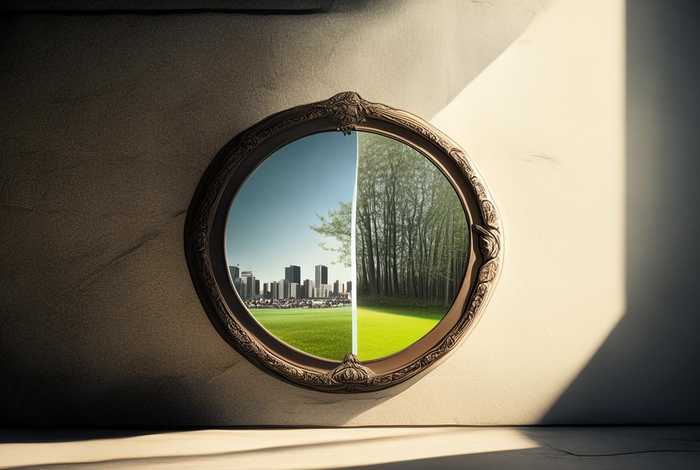 生活就是一面双面镜（生活就是一面双面镜作文）