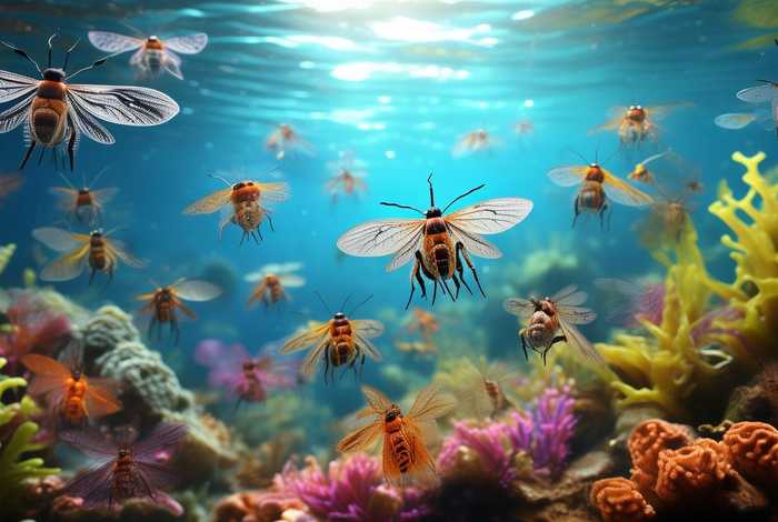 生活在水里的昆虫视频，生活在水里的昆虫视频播放