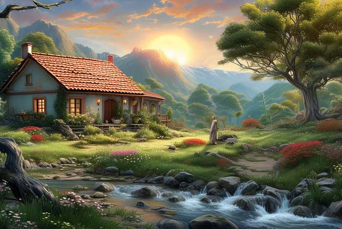 世外桃源的隐居生活的句子 世外桃源的隐居生活的句子是什么