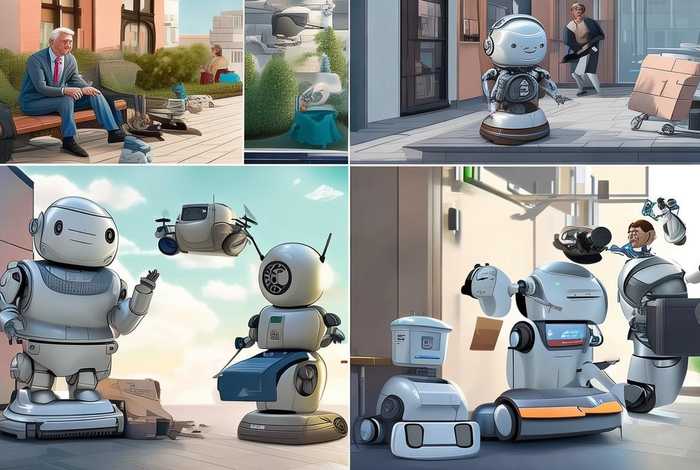 生活中的机器人有哪些图片；生活中的机器人有哪些图片大全
