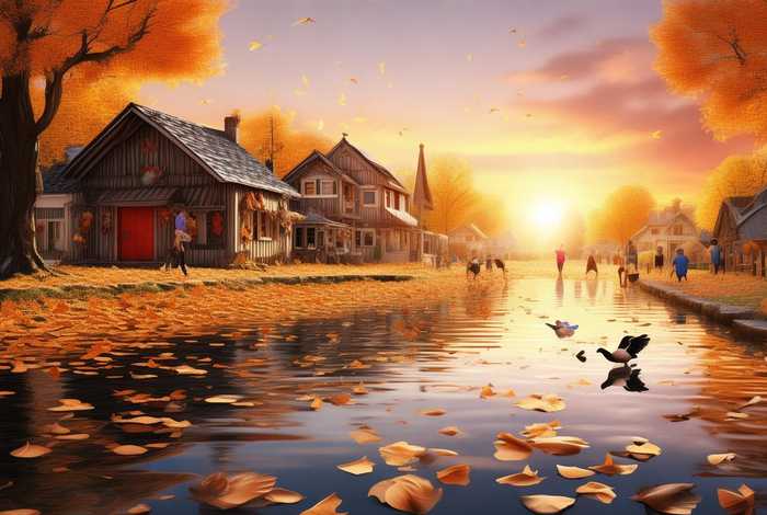 生活场景描写秋天 生活场景描写秋天的作文