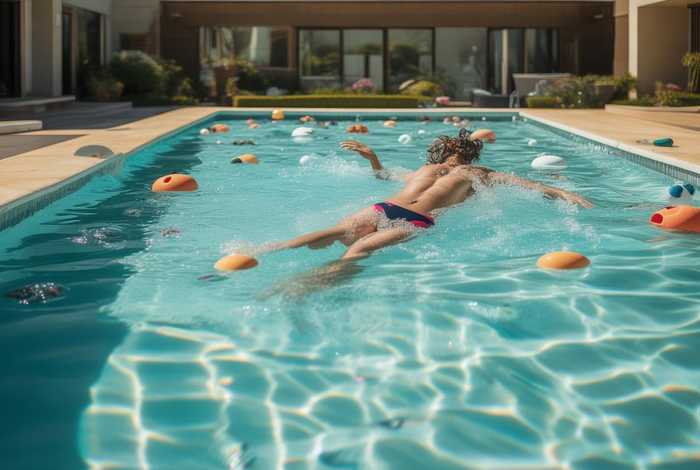 生活泳池，泳池生存困难