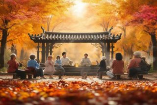 秋季养生活动图片，秋季养生主题活动图片