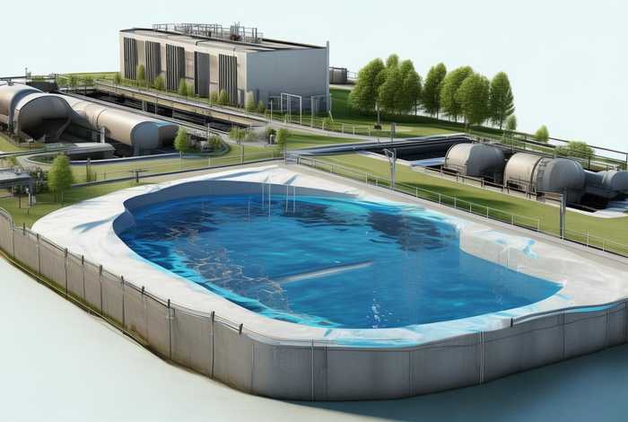 生活废水处理流程图、典型的生活废水处理工艺流程图