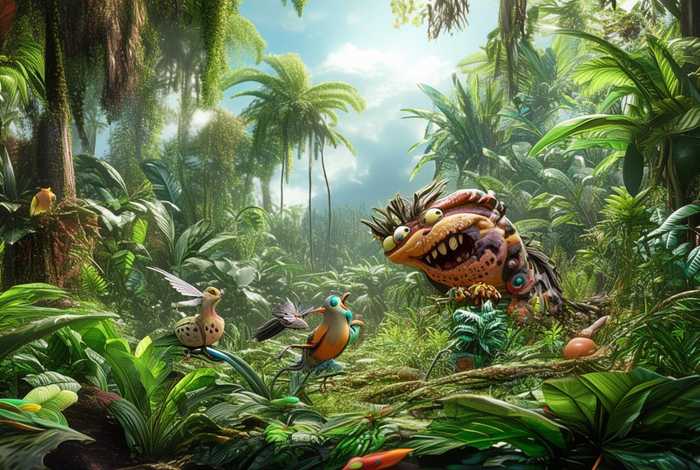 热带雨林阿布的 热带雨林的爆笑生活阿布变身 热带雨林阿布的 热带雨林的爆笑生活阿布变身