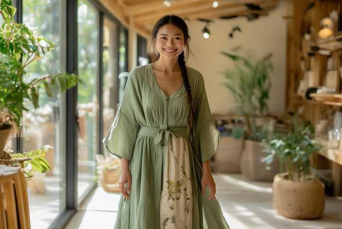 木槿生活店员服装；木槿生活店员服装图片