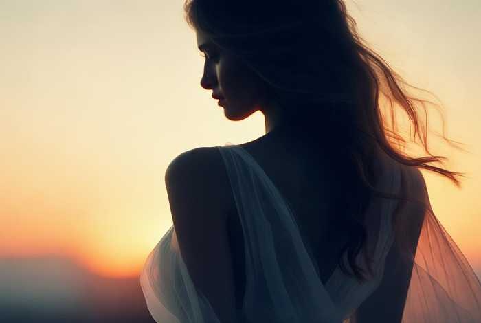 女生活照背影；女生活照背影图片