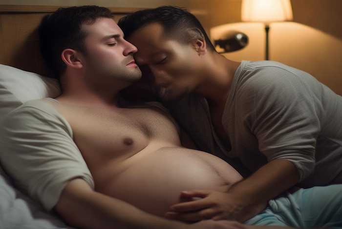男男生子大肚孕期play要生了；男男怀孕肚子疼要生了文章