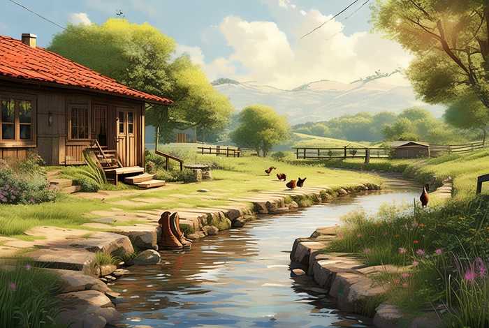 惬意的乡村生活的文案、惬意的乡村生活的文案短句