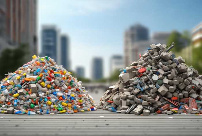 生活垃圾和建筑垃圾的区别 - 生活垃圾和建筑垃圾的区别图片