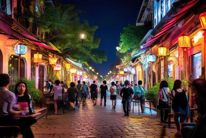 厦门咖啡一条街夜生活；厦门咖啡一条街夜生活地址