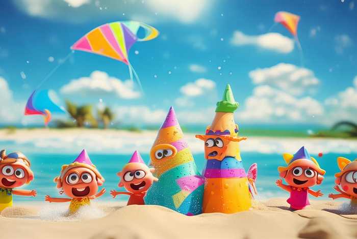 暑假生活图片卡通、暑假生活图片卡通可爱