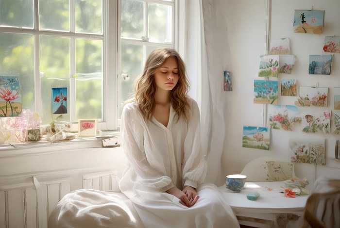 生活图文文案（生活文案短句干净治愈带图）