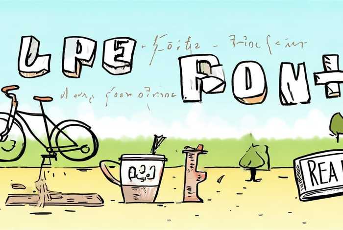 生活字体创意图片 - 生活字体创意图片简单