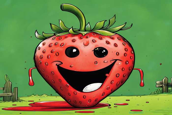 生活就像草莓；生活就像草莓很酸一样句子怎么写