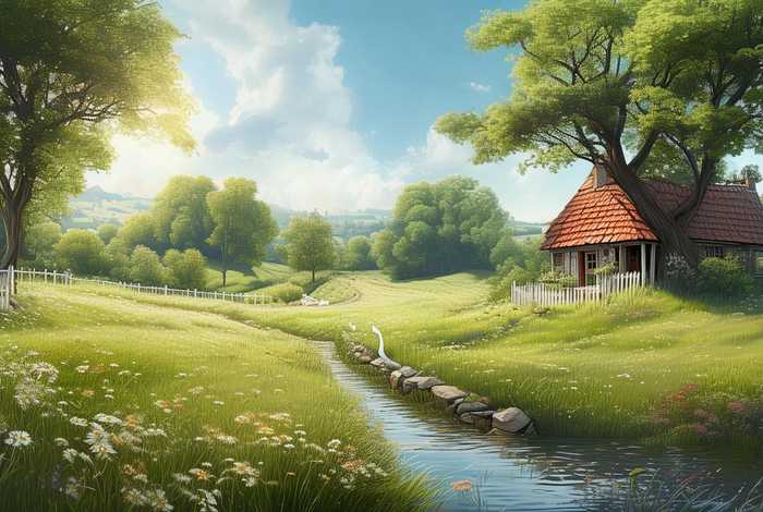 描写乡村生活的词诗词 描写乡村生活的词诗词大全