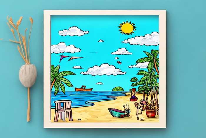 暑假生活手抄报简单、暑假生活手抄报简单 模板