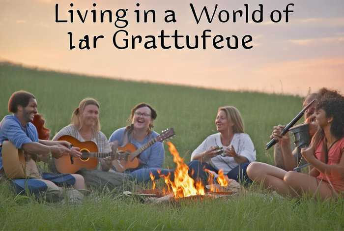 生活在感恩的世界里什么歌 - 生活在感恩的世界里什么歌好听