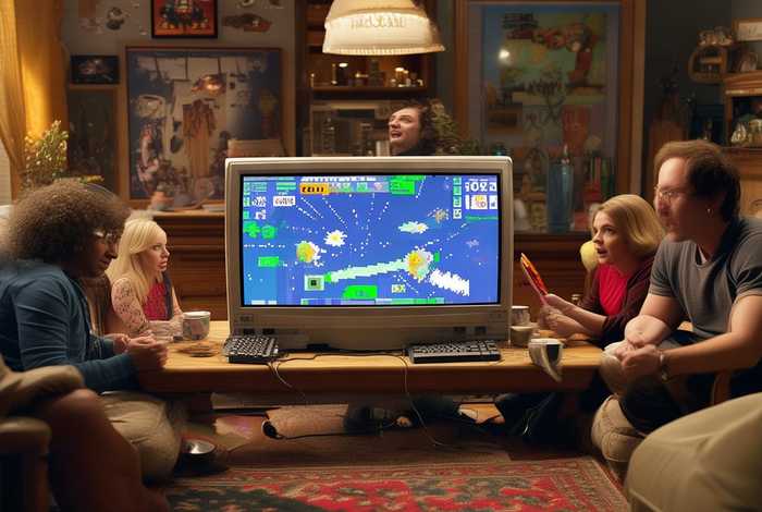 生活大爆炸玩的电脑游戏；生活大爆炸玩的电脑游戏叫什么