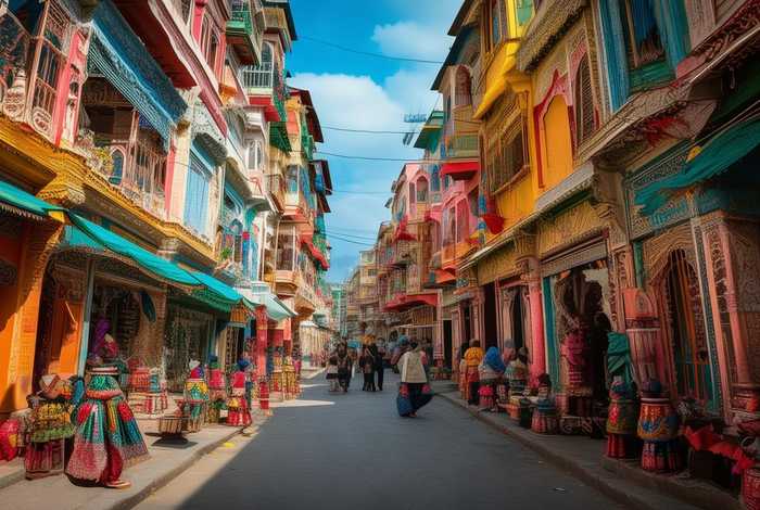 实拍印度真实的富人区，印度富人区的真实生活