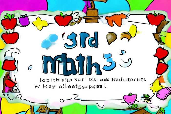 三年级数学生活手抄报图片；三年级数学生活手抄报图片简单