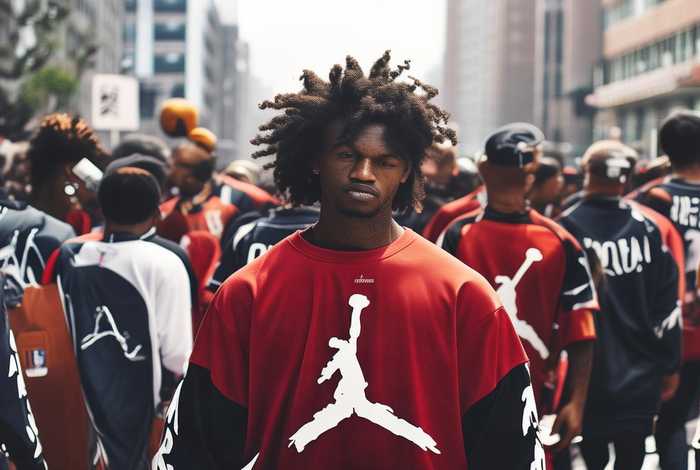 乔丹生活系列，乔丹生活系列衣服字母标志