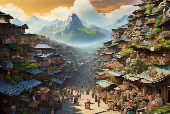 山城生活艺术作品图片（山城生活艺术作品图片高清）