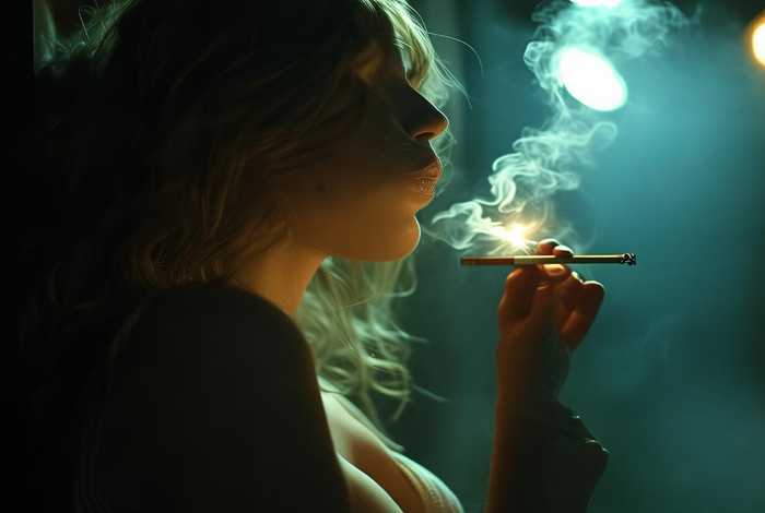 女明星私下抽烟、女明星抽烟抽什么烟