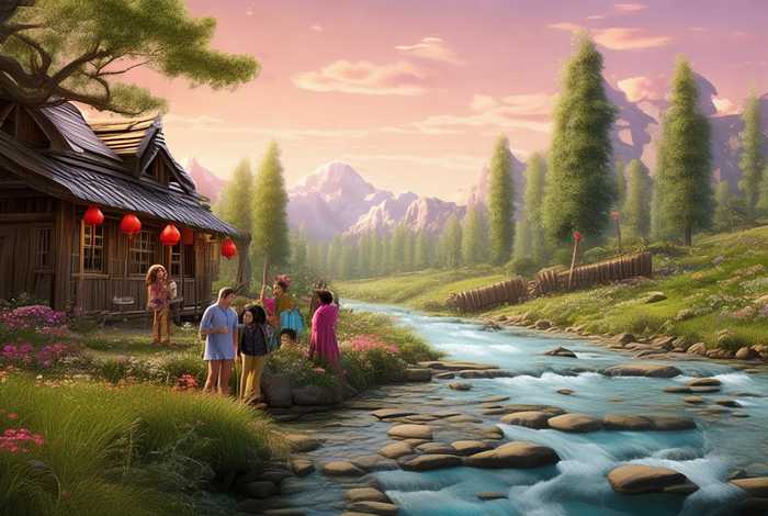 世外桃源生活照，世外桃源生活照片高清