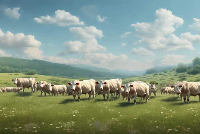 奶牛的生活环境图片，奶牛的生活环境图片高清