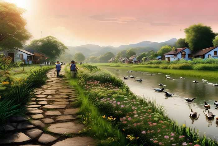 三味长堤的田园生活 三味长堤的田园生活
