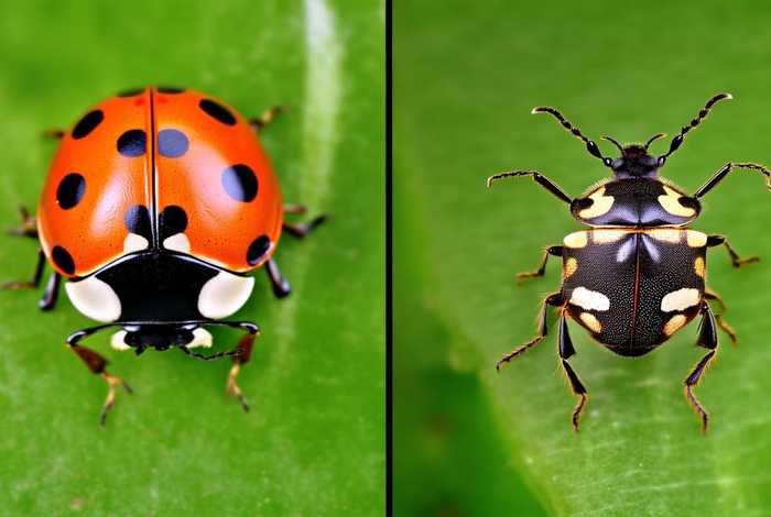七星瓢虫和甲壳虫的区别 七星瓢虫和甲壳虫的区别图片